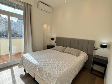 Alquiler departamento 2 ambientes amoblado en San Nicolas | Frente al obelisco