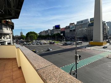 Alquiler departamento 2 ambientes amoblado en San Nicolas | Frente al obelisco