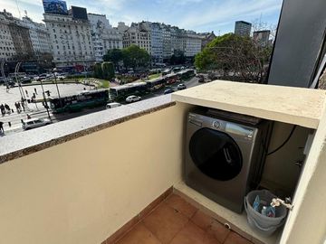 Alquiler departamento 2 ambientes amoblado en San Nicolas | Frente al obelisco