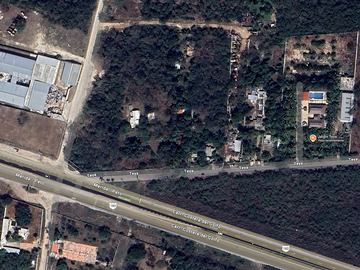 TERRENO EN VENTA EN MÉRIDA YUCATÁN EN TEYA KANASÍN A UN LADO DEL TREN MAYA