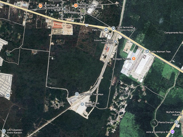 TERRENO EN VENTA EN MÉRIDA YUCATÁN EN TEYA KANASÍN A UN LADO DEL TREN MAYA