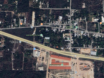 TERRENO EN VENTA EN MÉRIDA YUCATÁN EN TEYA KANASÍN A UN LADO DEL TREN MAYA