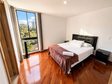 ALQUILER APARTAMENTO AMOBLADO EN EL POBLADO SECTOR LOMA DE ALEJANDRA