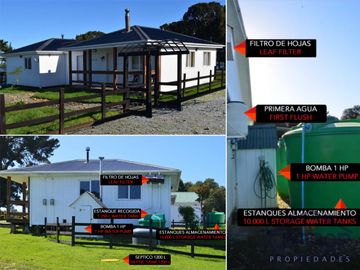 REFUGIO EN CHILOÉ 2,28 HA, CASAS, ACCESO PLAYA PRIVADA Y AUT