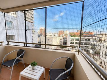 ALQUILER DOS AMBIENTES RECOLETA CON FULL AMENITIES
