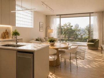 DEPARTAMENTO VENTA 2 AMB. POZO VILLA CRESPO BALCÓN