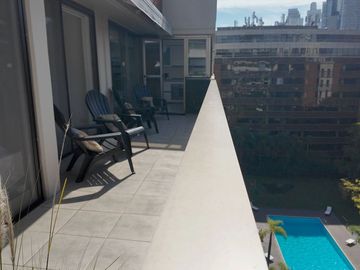 Alquiler Depto. 4 ambientes equipado Puerto Madero