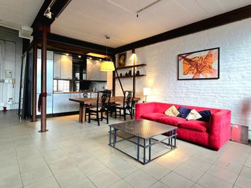 Loft 3amb. con patio en los Silos de Dorrego