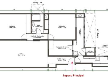 VENTA DEPTO  3 AMB  RECOLETA COCHERA BALCON DEPEND