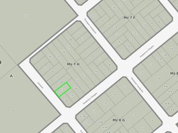 VENTA DE LOTE 230m2 FRANCISCO ALVAREZ