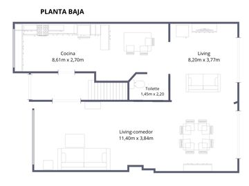 CASA 5 AMB EN VENTA CON JARDÍN QUINCHO Y COCHERA