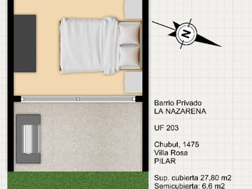 DEPARTAMENTO ESTRENAR BARRIO CERRADO PILETA VERDE