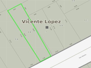 VENTA LOTE FLORIDA VICENTE LOPEZ PARA DESARROLLO