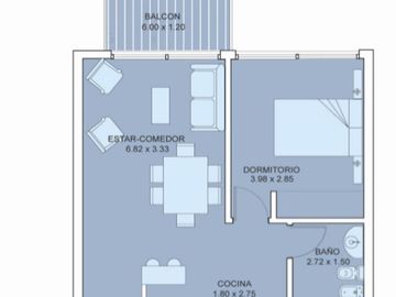 VENTA DEPARTAMENTO  2 AMBIENTES APTO CREDITO PILAR
