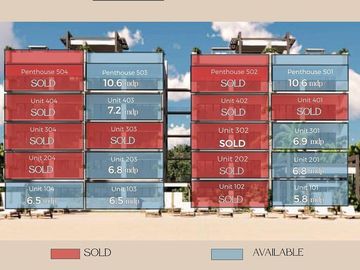 Departamento de lujo en venta, frente al Mar de San Crisanto, Yucatán
