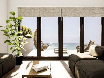 Departamento de lujo en venta, frente al Mar de San Crisanto, Yucatán