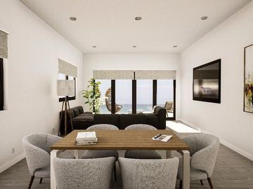 Departamento de lujo en venta, frente al Mar de San Crisanto, Yucatán