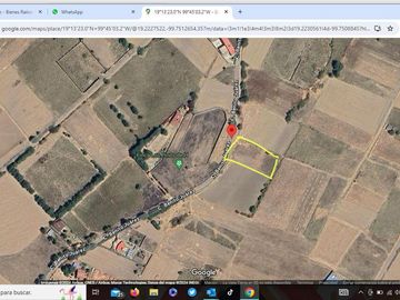TERRENO EN VENTA EN SAN JUAN DE LAS HUERTAS  ZINACANTEPEC