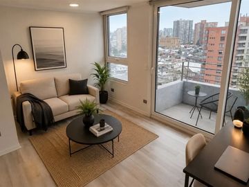 Departamento en Arriendo en Santos Dumont 190, Recoleta