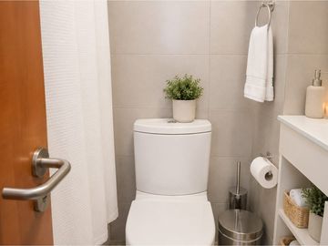 Moderno depto. 3D/3B ¡Con Piscina!, pasos metro
