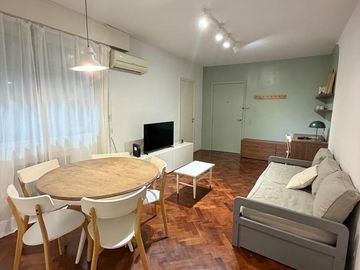 Departamento 2 ambientes en Recoleta en alquiler temporario