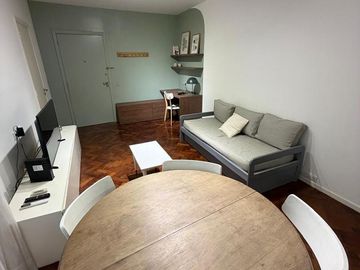 Departamento 2 ambientes en Recoleta en alquiler temporario