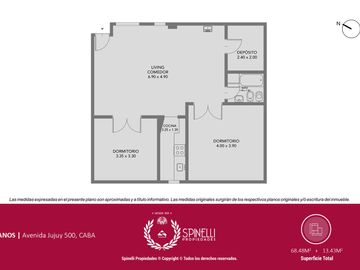 Venta departamento ph 3 ambientes 82m² al contrafrente a reciclar en Balvanera / San Cristóbal