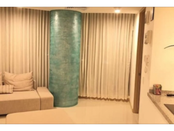 SE VENDE APARTAESTUDIO AMOBLADO HILTON INN BARRANQUILLA PISO 13