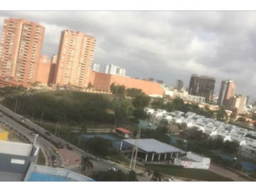 SE VENDE APARTAESTUDIO AMOBLADO HILTON INN BARRANQUILLA PISO 13