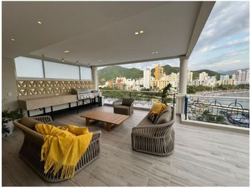 Apartamento amoblado con vista al mar  rodadero - 005 R