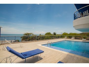 Apartamento amoblado con vista al mar  rodadero - 005 R