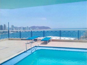 Apartamento amoblado con vista al mar  rodadero - 005 R