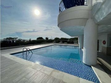 Apartamento amoblado con vista al mar  rodadero - 005 R