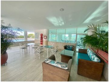 Apartamento amoblado con vista al mar  rodadero - 005 R