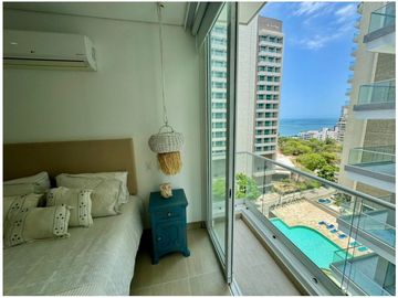 Apartamento Amoblado Vista al Mar Bello Horizonte - 005 R