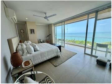 Apartamento Amoblado Vista al Mar Bello Horizonte - 005 R