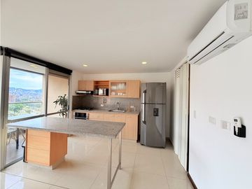 APARTAMENTO AMOBLADO EN RENTA SECTOR POBLADO C.C SANTAFE