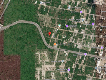 Terreno en Venta en Esquina en Sn. Juan Bautista, Mérida, Yucatán.