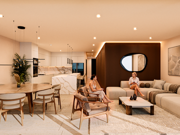 ÚLTIMO Penthouse 1 en Venta en Boyante Luxury Beachfront