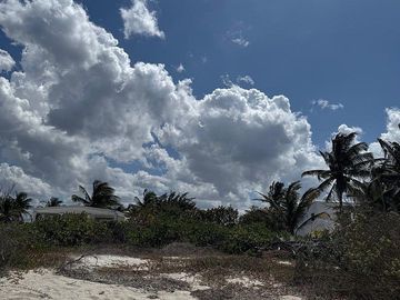 Venta Terreno Frente al mar en San Benito Yucatan