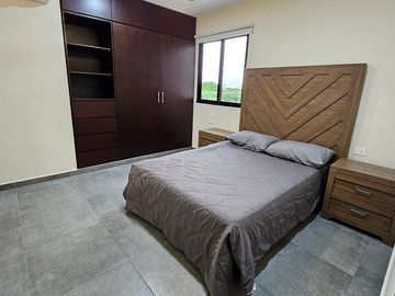 Departamento Amueblado en Renta en Sodzil Norte | Frente a The Harbor Mérida