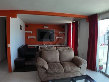Departamento Amueblado y Equipado en Renta | Milenio III | 120 m², Área de TV y