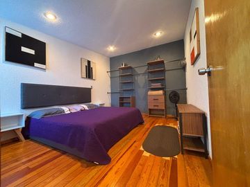 Depto amueblado y equipado en renta en Olímpica Coyoacán 2 rec, 2 baños