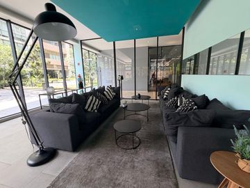 Departamento en renta amueblado en Urbano Town Los Alpes