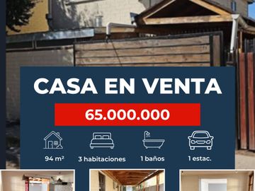 VENTA CASA 3HAB 1BA LAMPA