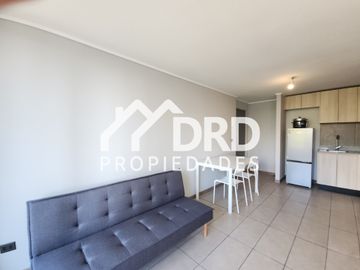 DEPTO ARRIENDO 2D2B SIN AVAL SEMI AMOBLADO METRO