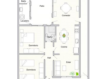 VENTA CASA LOTE PROPIO EN LOMA HERMOSA
