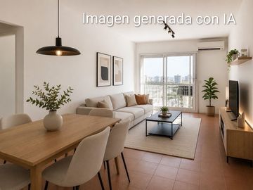 Venta depto 2 amb. vista única, La Boca, CABA