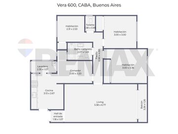 VENTA DEPARTAMENTO 4AMB BALCON VILLA CRESPO