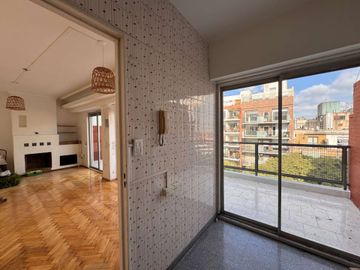 Alquiler 2 AMB CON GRAN BALCÓN TERRAZA EN PALERMO